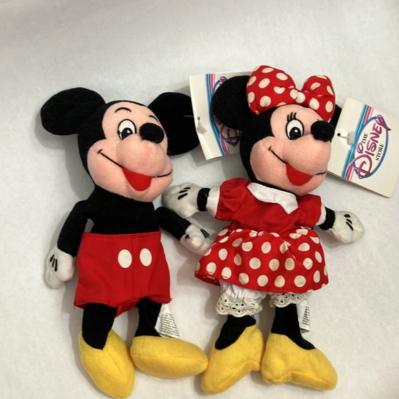 Mickey & Minnie Mouse Bean Bag Characters Lot of 8 from The Disney Store - NWT - Picture 6 of 13